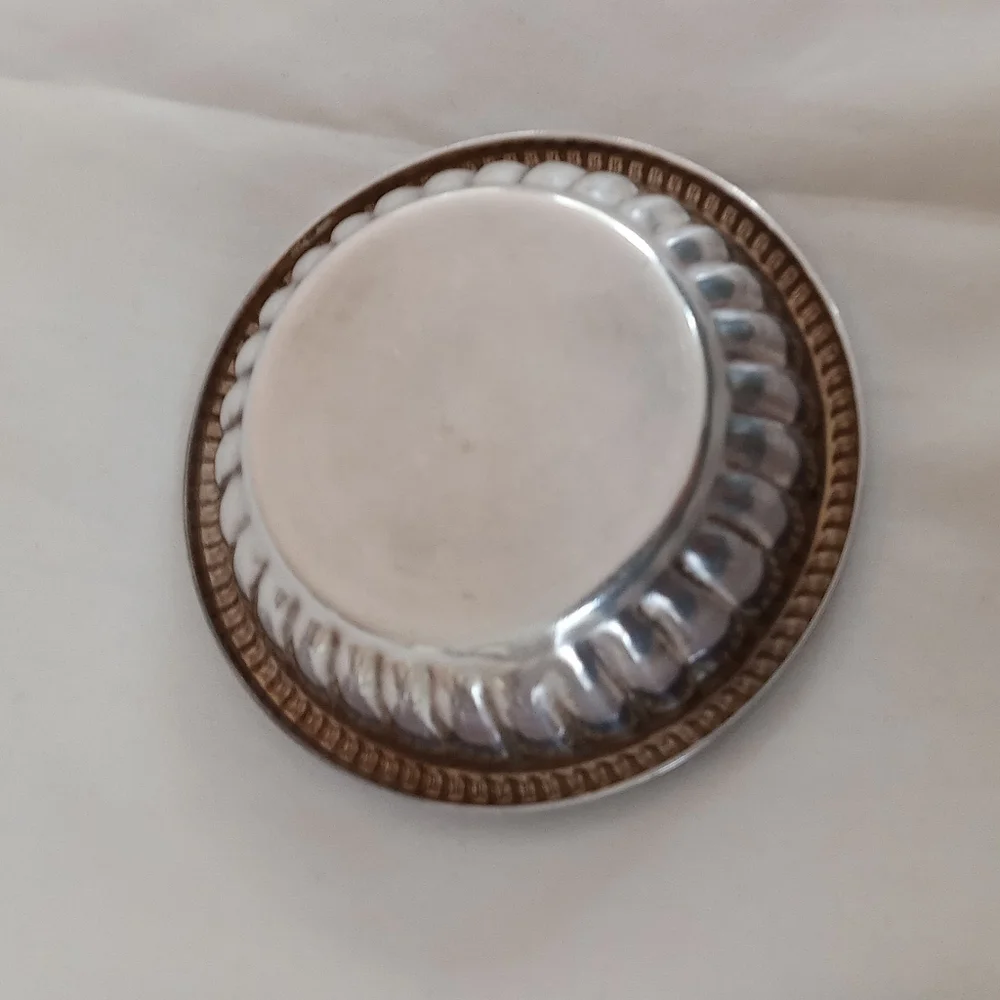 Antique Silver Cute Bowl.